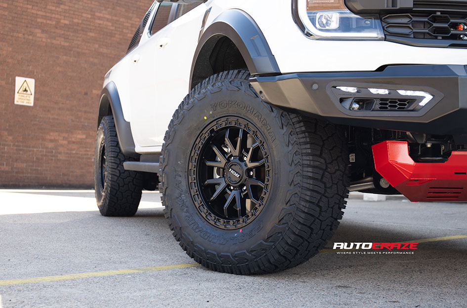 FORD RANGER RAPTOR NEXT GEN ROH RAID MATTE BLACK 