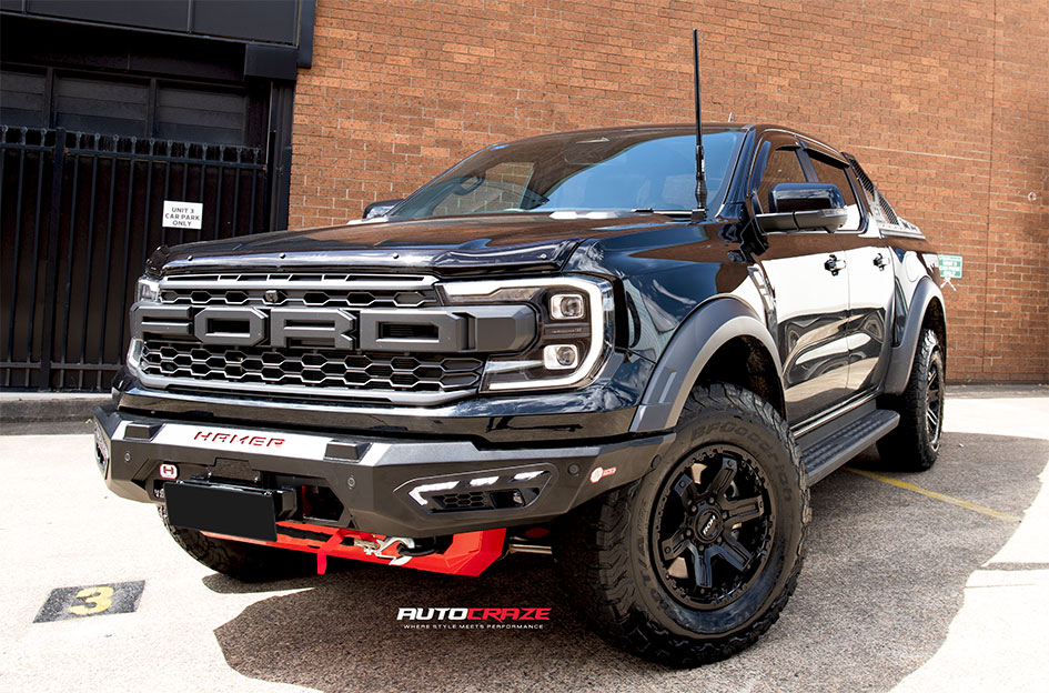 FORD RANGER RAPTOR NEXT GEN ROH ROCK 6 MATT BLACK 