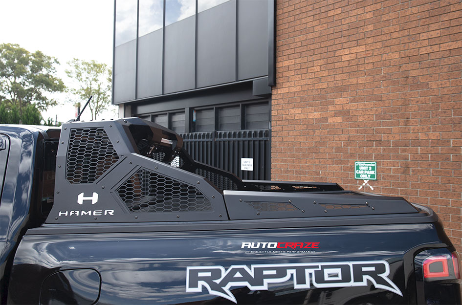 FORD RANGER RAPTOR NEXT GEN ROH ROCK 6 MATT BLACK 