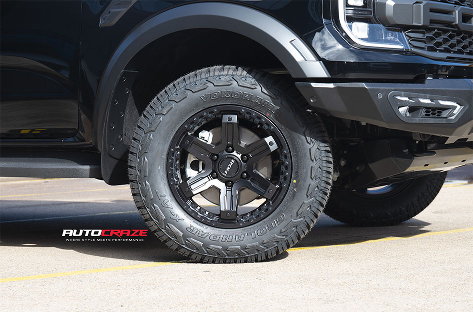 FORD RANGER RAPTOR NEXT GEN ROH ROCK 6 MATT BLACK 