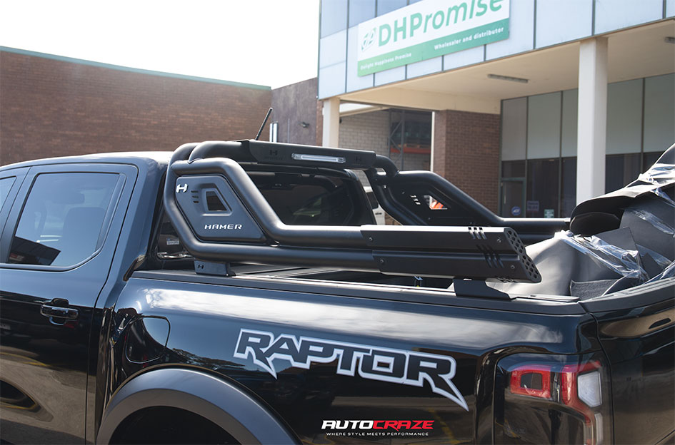 FORD RANGER RAPTOR NEXT GEN ROH ROCK 6 MATT BLACK 