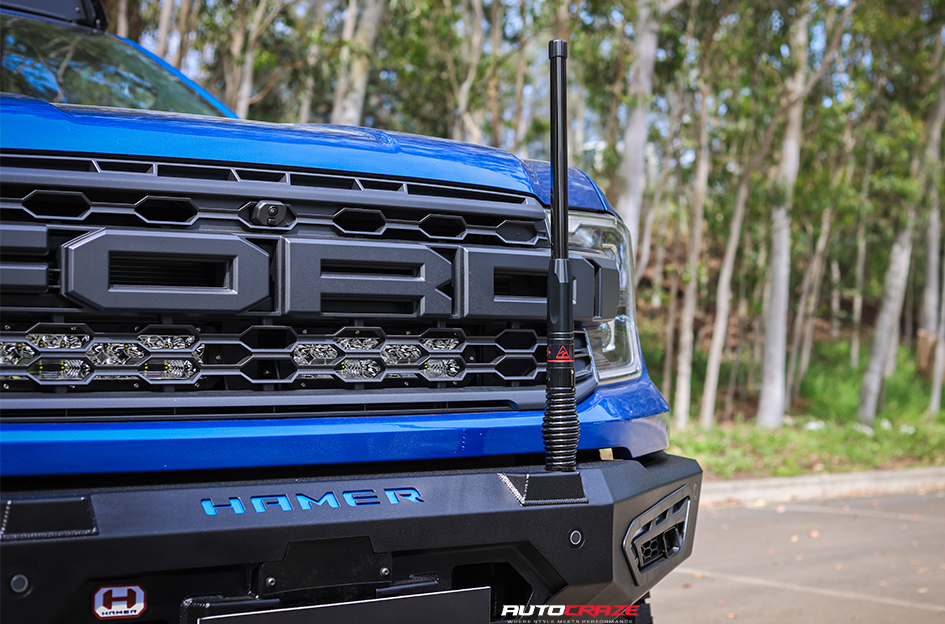 FORD RANGER RAPTOR NEXT GEN NOMAD N232 GLOSS BLACK DARK TINT
