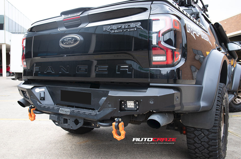 FORD RANGER RAPTOR NEXT GEN FUEL TRACTION MATTE BRONZE W/ BLACK RING 