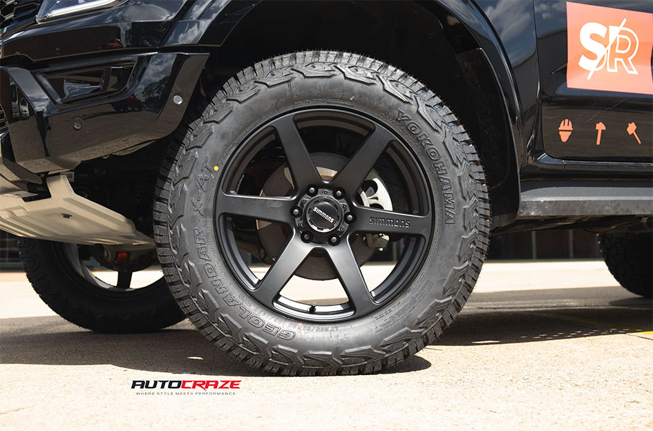 FORD RANGER RAPTOR NEXT GEN SIMMONS S6 MATTE BLACK