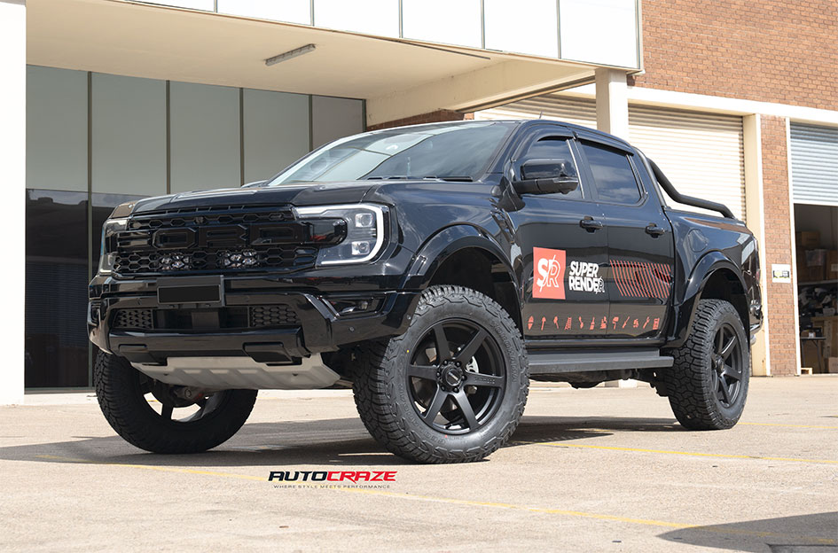 FORD RANGER RAPTOR NEXT GEN SIMMONS S6 MATTE BLACK
