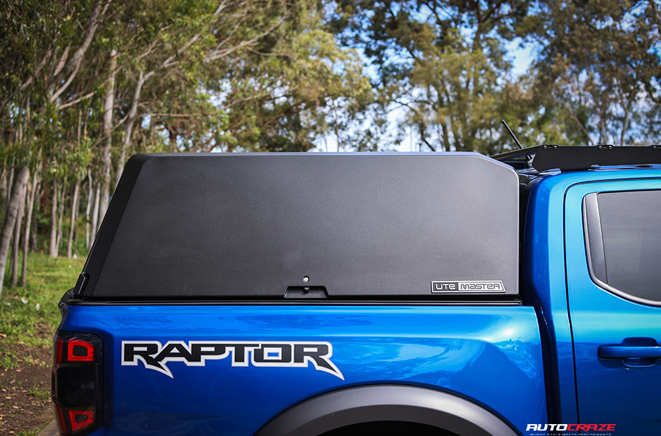 FORD RANGER RAPTOR NEXT GEN NOMAD N232 GLOSS BLACK DARK TINT