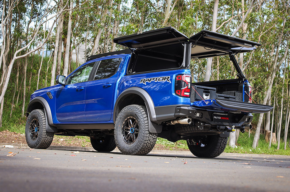 FORD RANGER RAPTOR NEXT GEN NOMAD N232 GLOSS BLACK DARK TINT