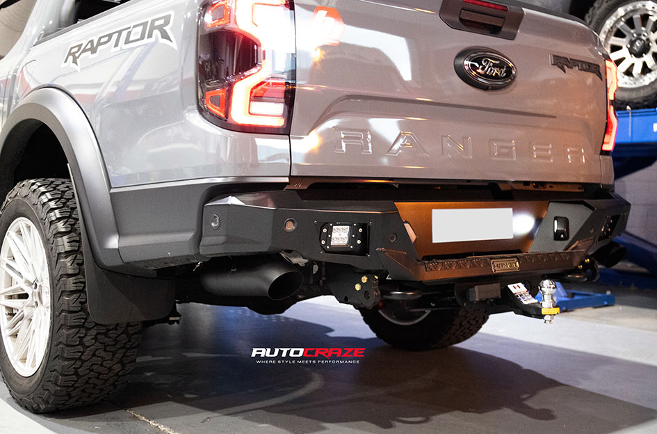 FORD RANGER RAPTOR NEXT GEN VOSSEN HF-7 SILVER POLISHED