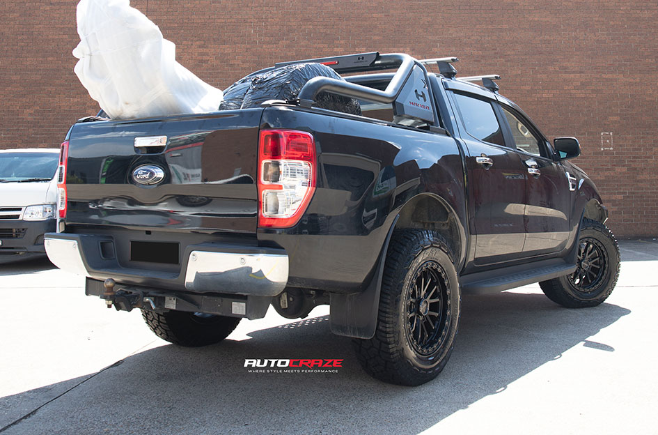 FORD RANGER NOMAD N133 SATIN BLACK