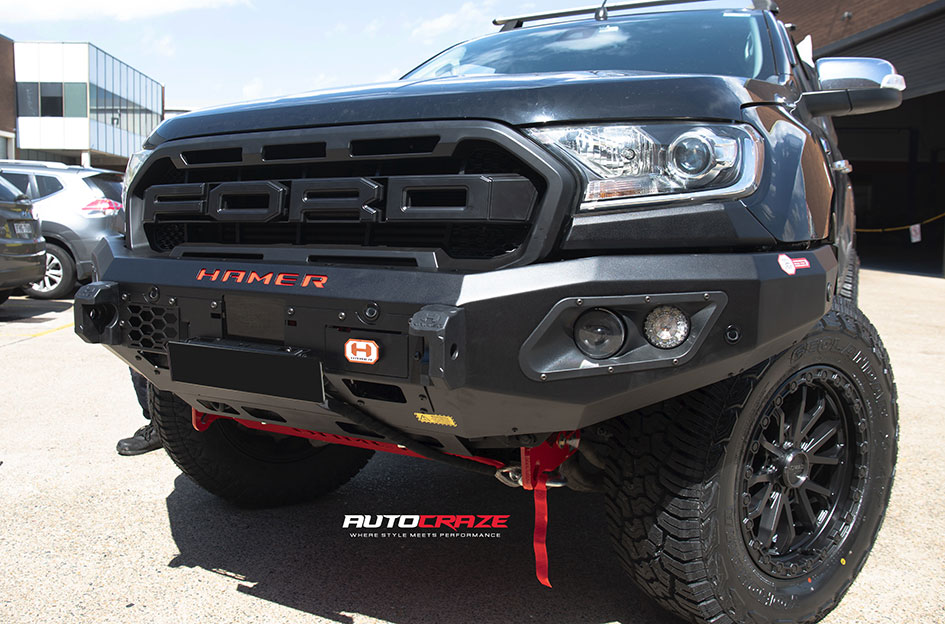FORD RANGER NOMAD N133 SATIN BLACK