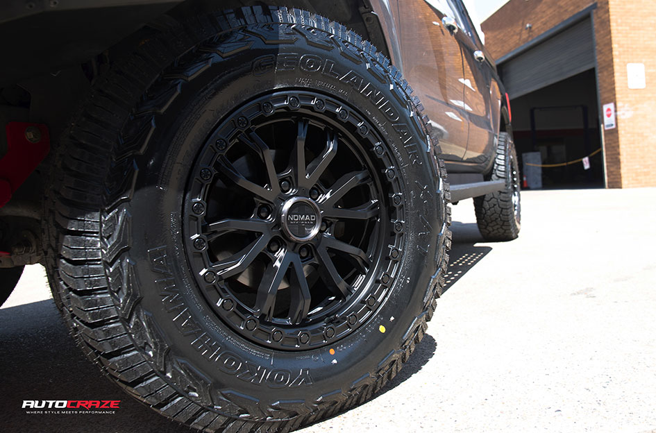 FORD RANGER NOMAD N133 SATIN BLACK