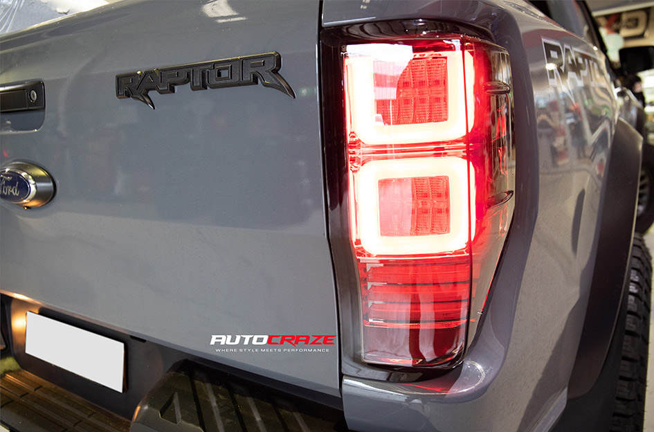FORD RANGER RAPTOR NOMAD VICTIM GUNMETAL BLACK LIP