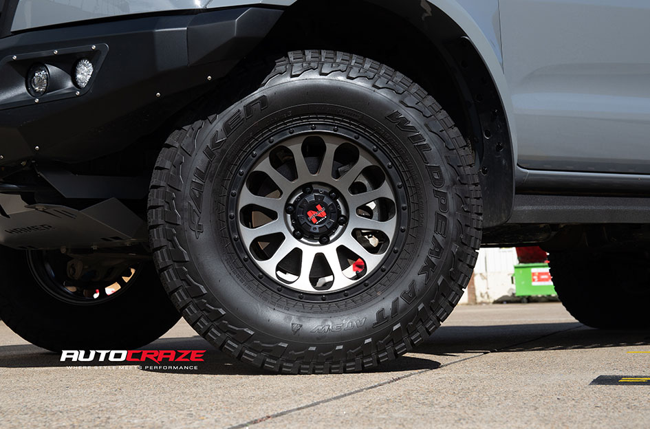 FORD RANGER RAPTOR NOMAD VICTIM GUN METAL BLACK RING