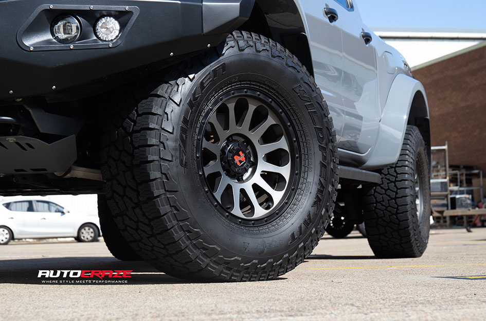 FORD RANGER RAPTOR NOMAD VICTIM GUN METAL BLACK RING