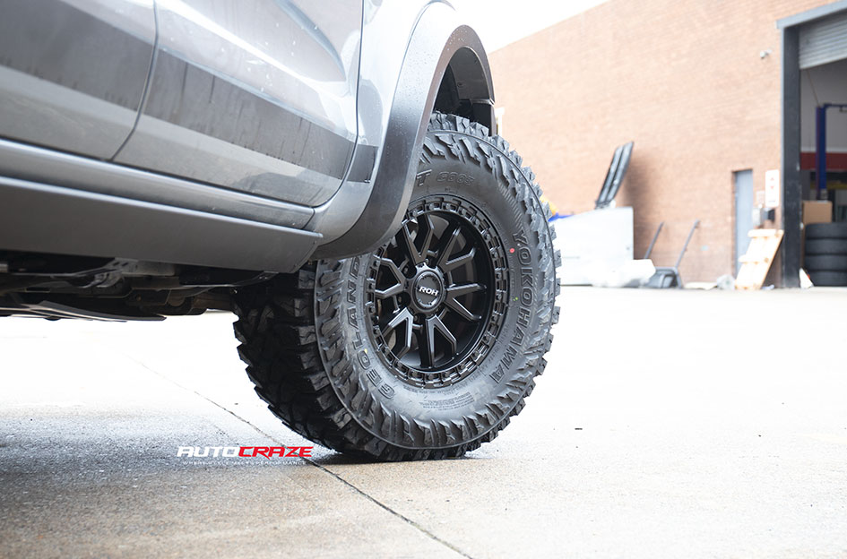 FORD RANGER RAPTOR ROH RAID MATTE BLACK 