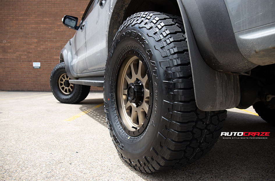 FORD RAPTOR KING HURRICANE SATIN BRONZE BLACK LIP 