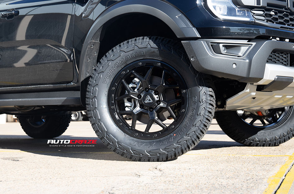 FORD RANGER RAPTOR NEXT GEN AXR MAVERICK MATTE BLACK 