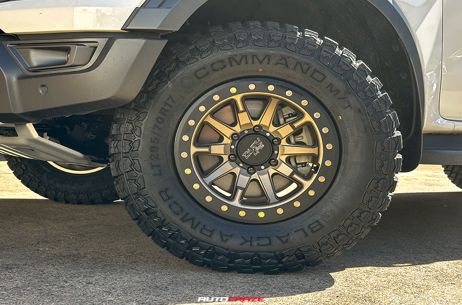 FORD RANGER RAPTOR NEXT GEN DIRTY LIFE DT-2 SATIN GOLD BLACK LIP