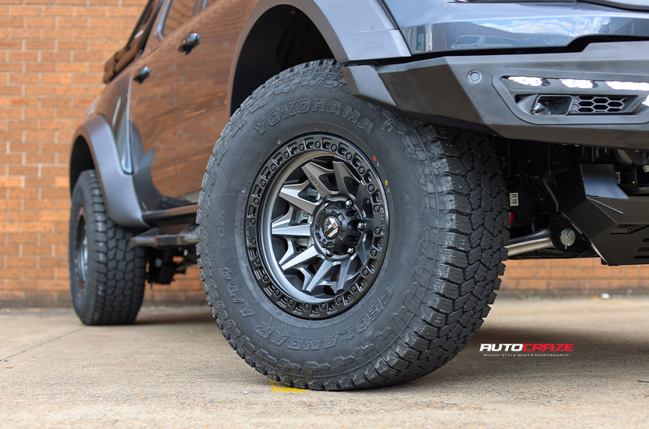 FORD RAPTOR NEXT GEN FUEL COVERT MATTE BLACK