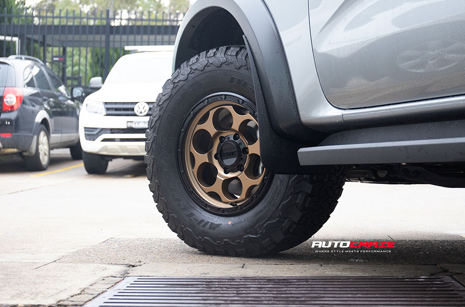FORD RANGER RAPTOR NEXT GEN KMC DIRTY HARRY MATTE BRONZE 