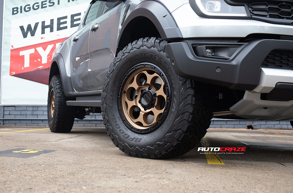 FORD RANGER RAPTOR NEXT GEN KMC DIRTY HARRY MATTE BRONZE 