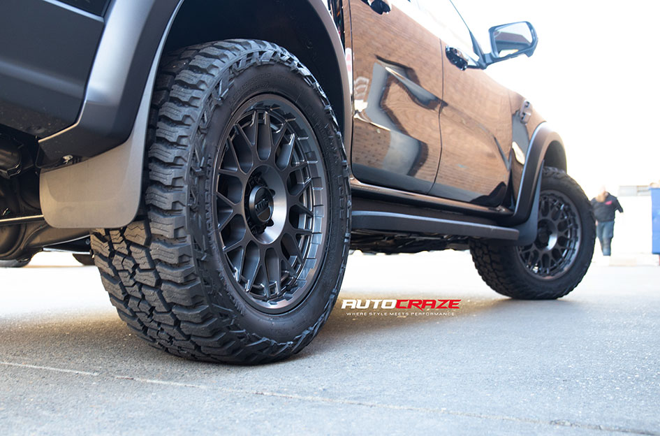 FORD RANGER RAPTOR NEXT GEN KMC TECHNIC ANTHRACITE