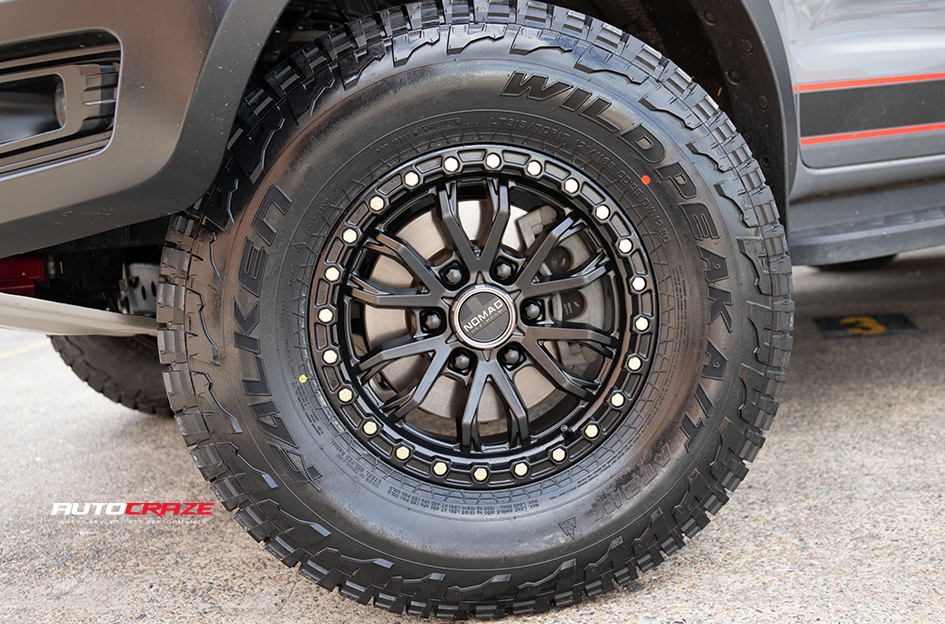 FORD RANGER RAPTOR NOMAD N133 SATIN BLACK