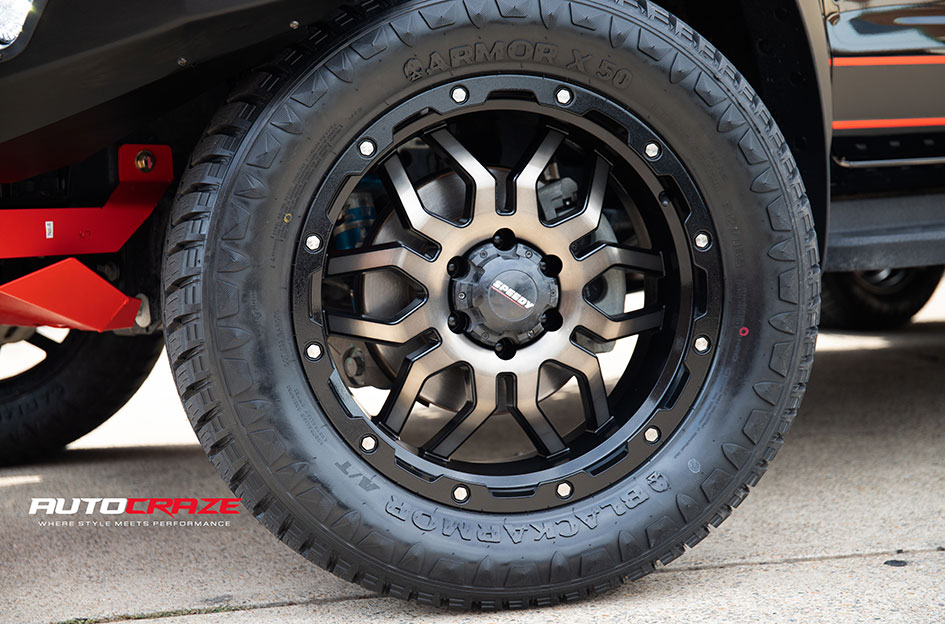 FORD RANGER RAPTOR SPEEDY WASTELAND SATIN BLACK/PEWTER