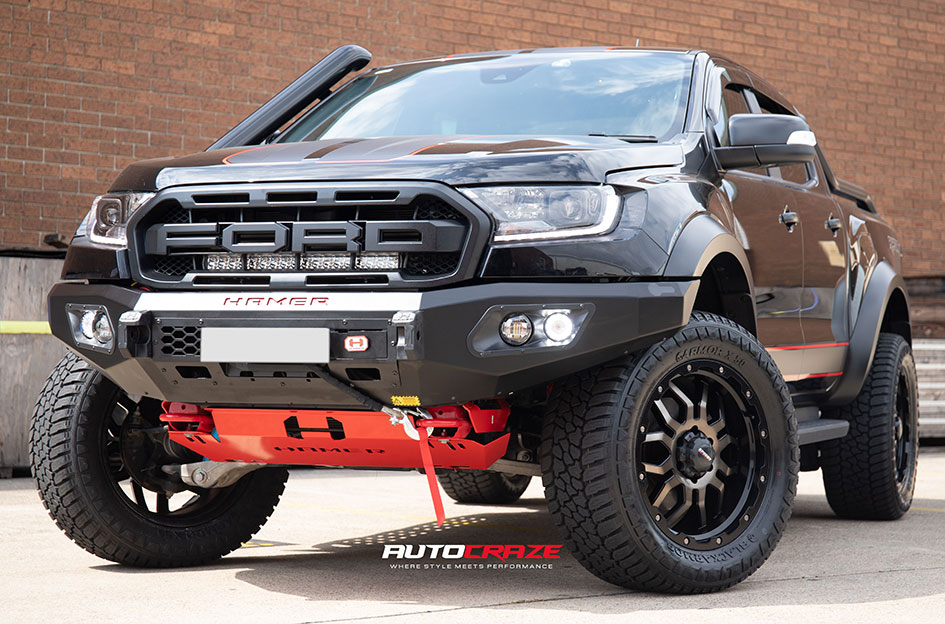 FORD RANGER RAPTOR SPEEDY WASTELAND SATIN BLACK/PEWTER