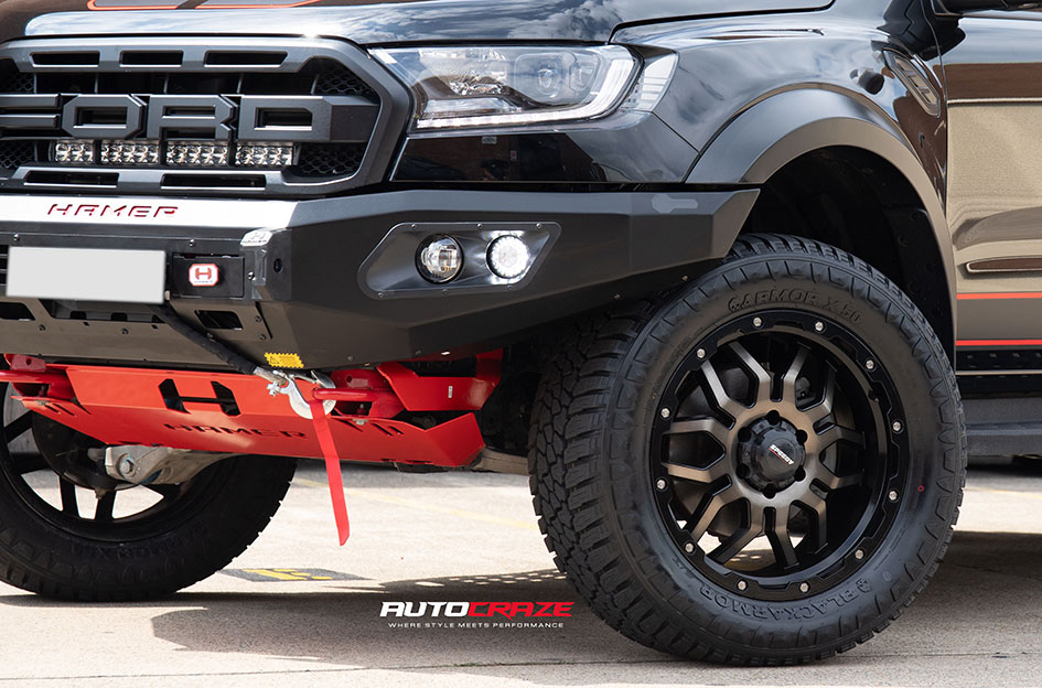 FORD RANGER RAPTOR SPEEDY WASTELAND SATIN BLACK/PEWTER