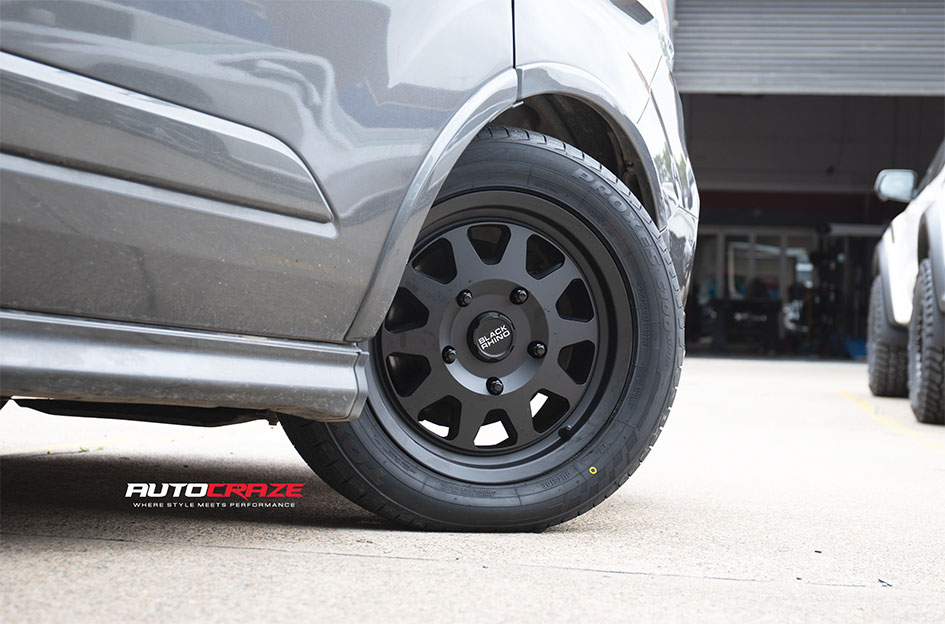 FORD TRANSIT BLACK RHINO STADIUM MATTE BLACK