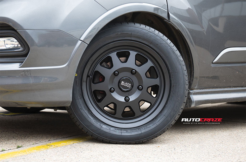 FORD TRANSIT BLACK RHINO STADIUM MATTE BLACK