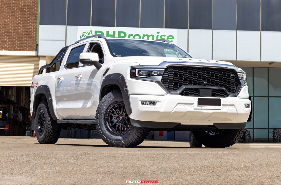 FOTON TUNLAND V9 FUEL REBEL 6 MATTE BLACK