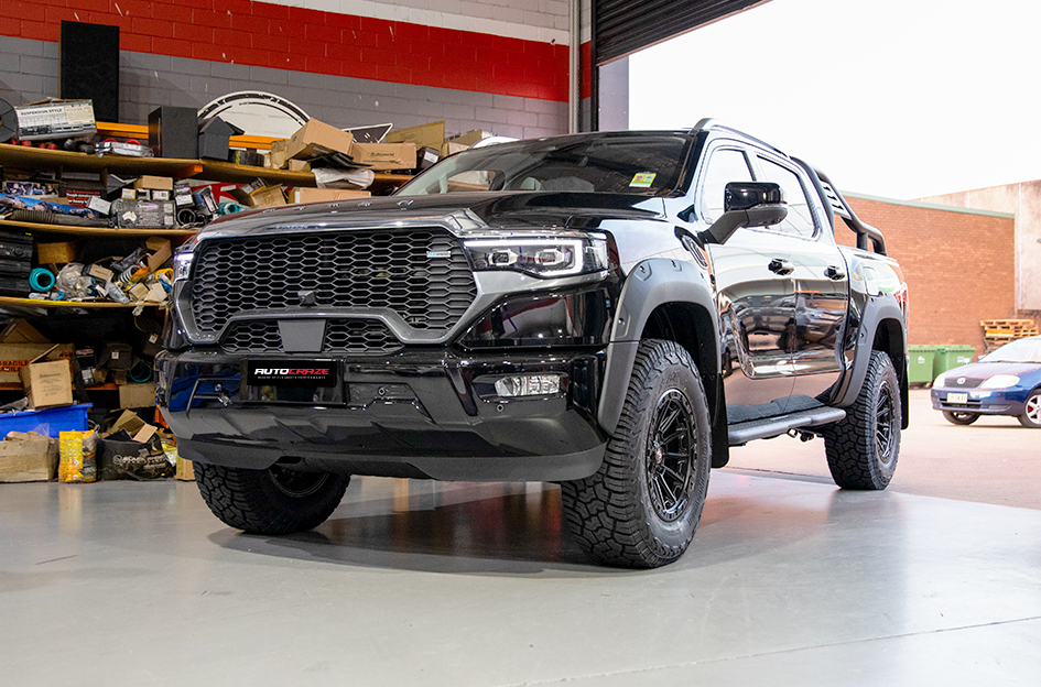 FOTON TUNLAND V9 KING WARRIOR SATIN BLACK