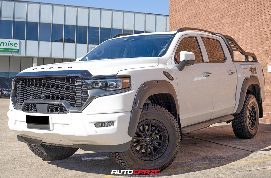 FOTON TUNLAND V9 FUEL REBEL 6 MATTE BLACK 