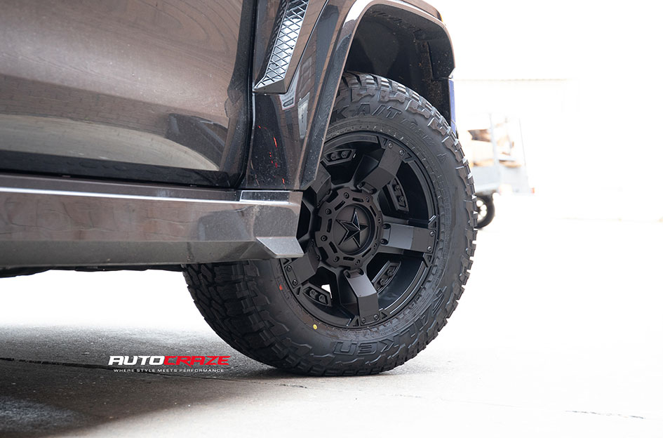 GWM TANK 300 KMC ROCKSTAR XD 2 MATTE BLACK