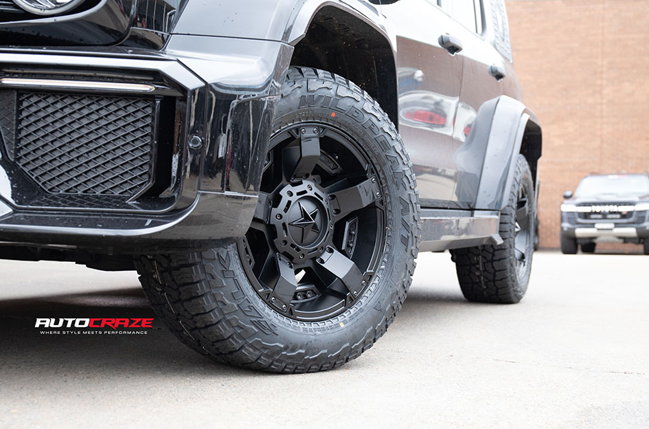 GWM TANK 300 KMC ROCKSTAR XD 2 MATTE BLACK