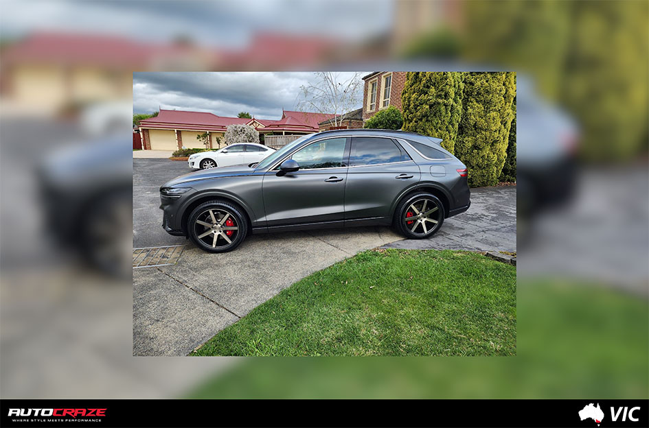 GENESIS GV70 NICHE VERONA MATT BLACK MACHINED TINT