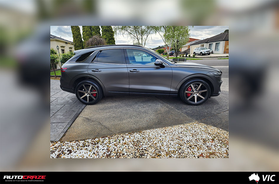 GENESIS GV70 NICHE VERONA MATT BLACK MACHINED TINT