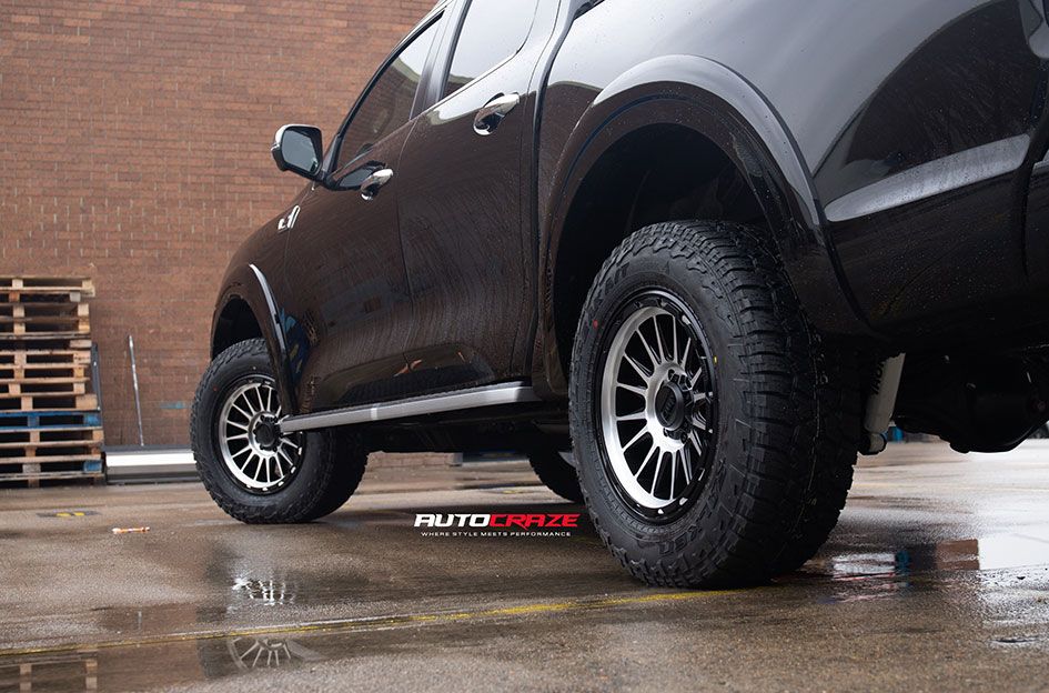 GREAT WALL CANNON IMPACT KMC IMPACT SATIN BLACK MACHINED