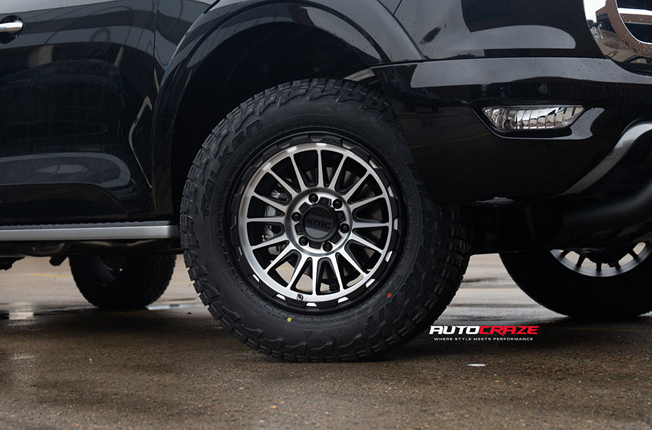 GREAT WALL CANNON IMPACT KMC IMPACT SATIN BLACK MACHINED