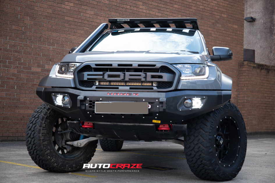 Ford Ranger Raptor KMC Grenade Wheels