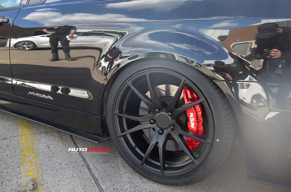 HOLDEN COMMODORE VF KOYA SF06 SATIN BLACK
