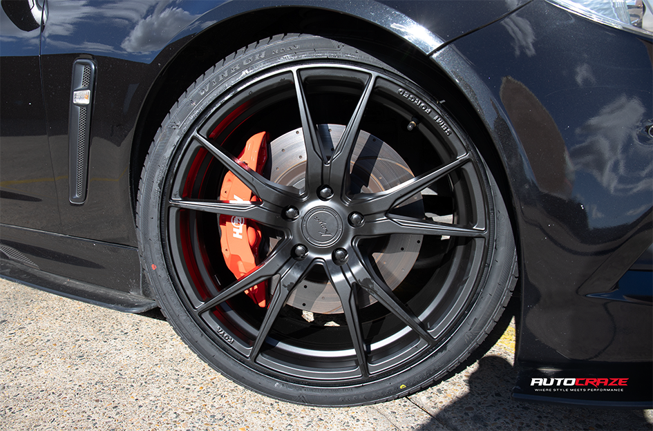 HOLDEN COMMODORE VF KOYA SF06 SATIN BLACK