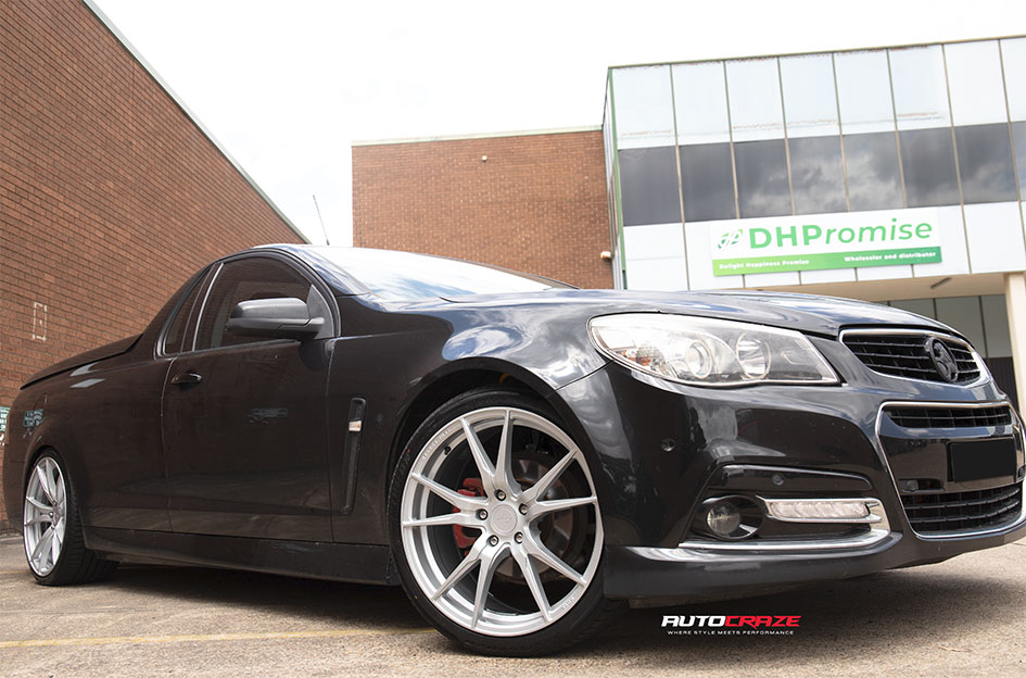 HOLDEN COMMODORE VF KOYA SF06 SILVER MACHINED FACE