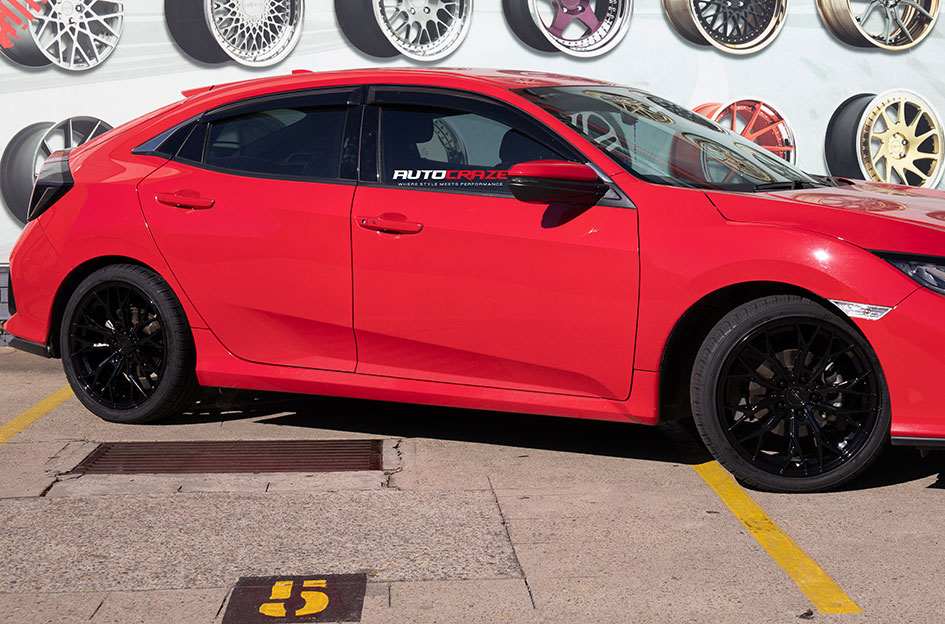 HONDA CIVIC KING CARBON GLOSS BLACK