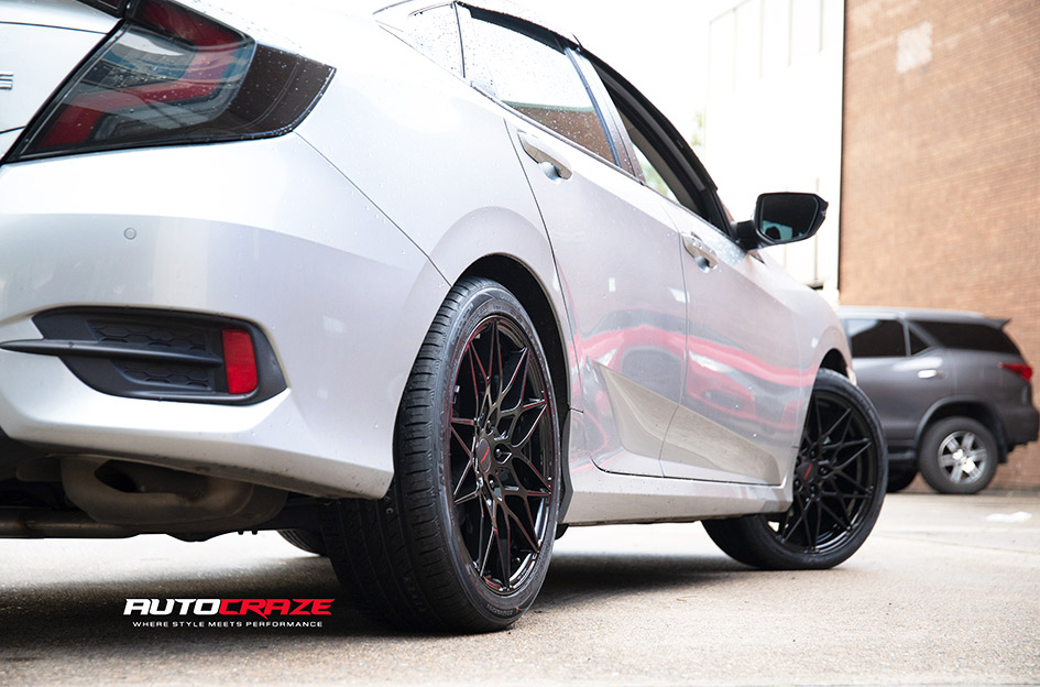 HONDA CIVIC MASON ZR1 GLOSS BLACK 