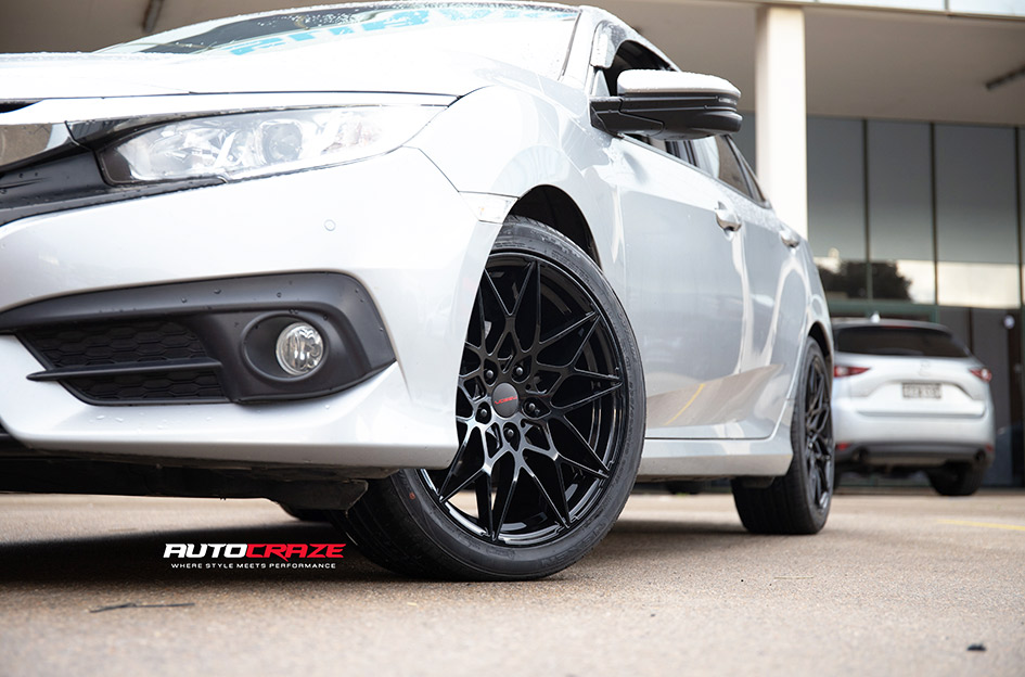 HONDA CIVIC MASON ZR1 GLOSS BLACK 