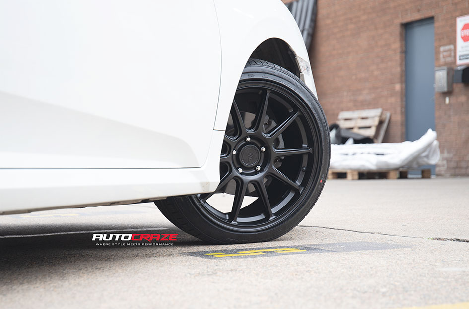 HONDA COVIC MOTEGI MR140 SATIN BLACK