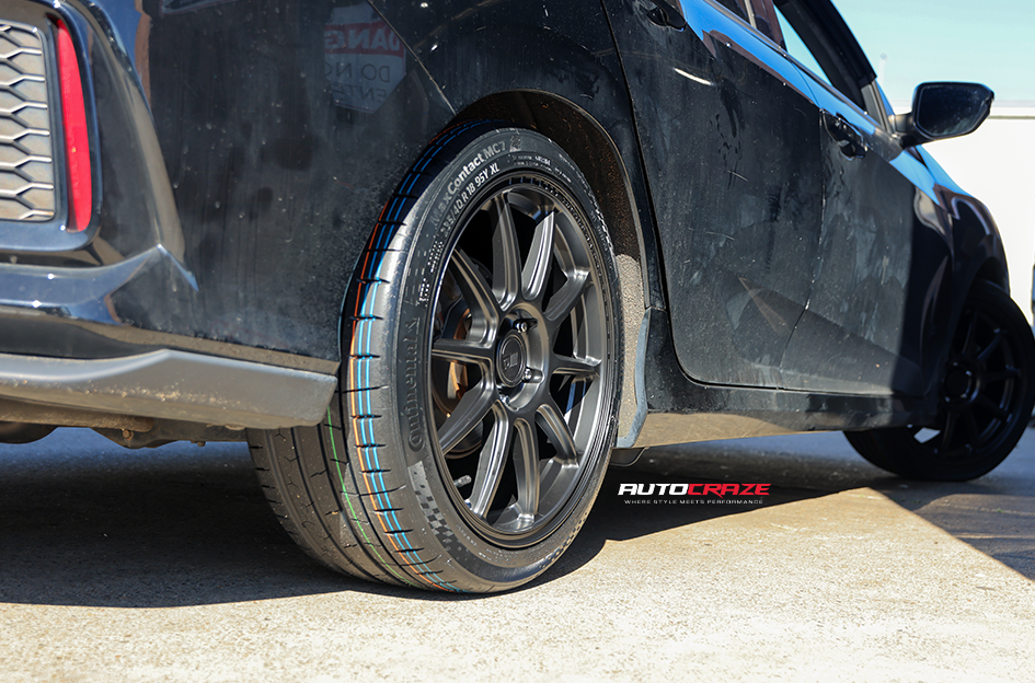 HONDA CIVIC MOTEGI MR140 SATIN BLACK